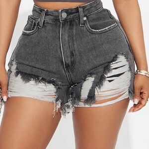 Fashion Nova High Rise Shorts
